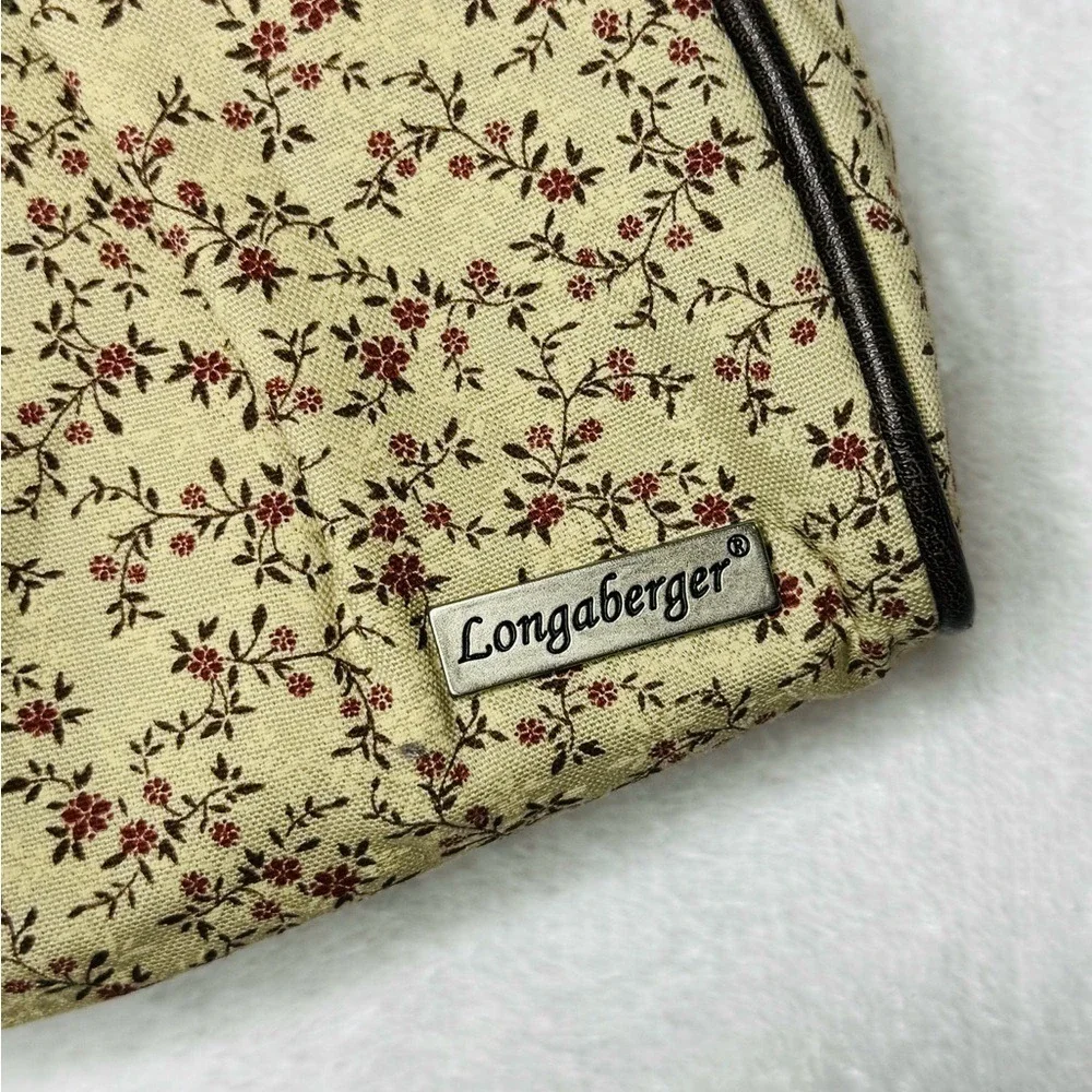 Longaberger Shoulder Bag Homestead Collection Ditsy Floral Y2K Cottage‎ Heritage